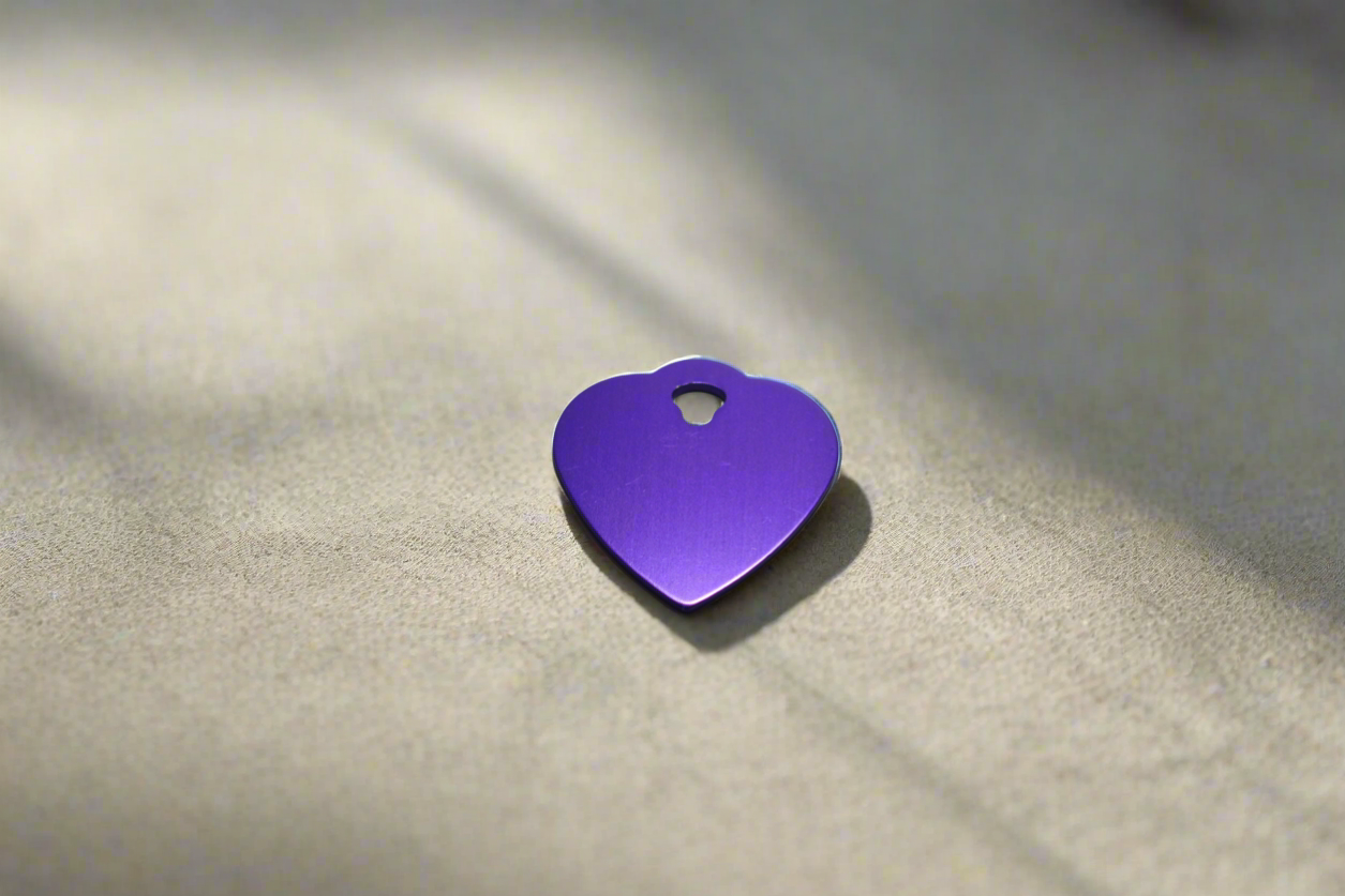 Heart ID Tag