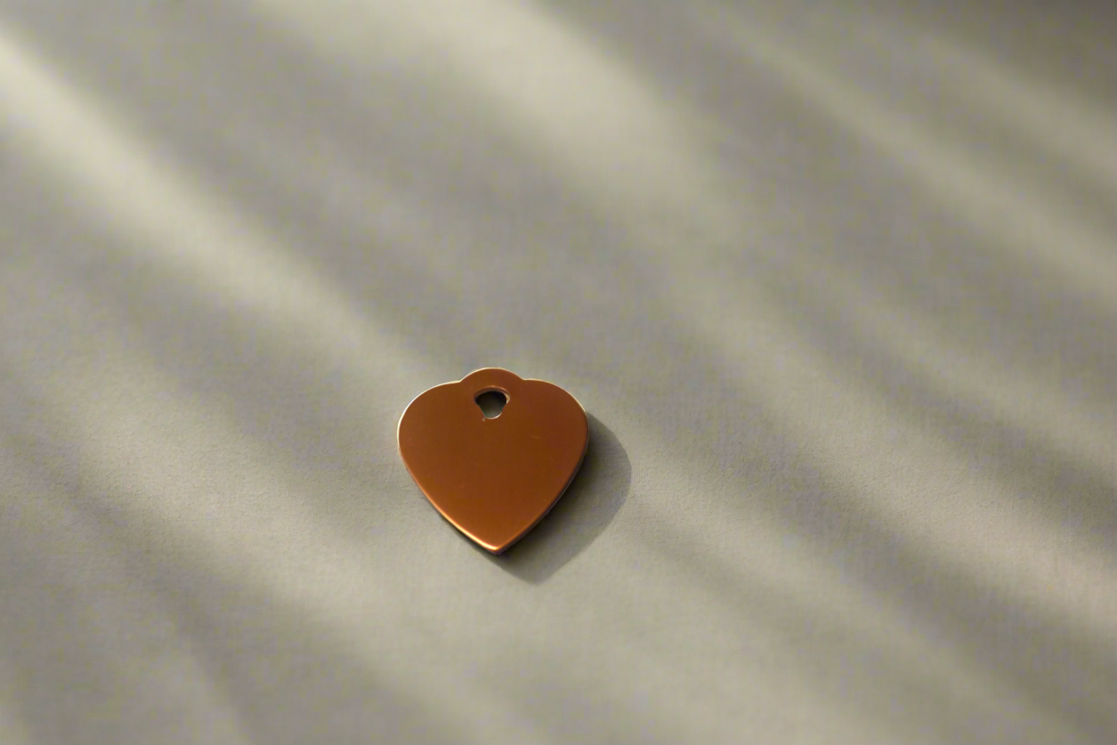Heart ID Tag