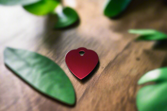 Heart ID Tag